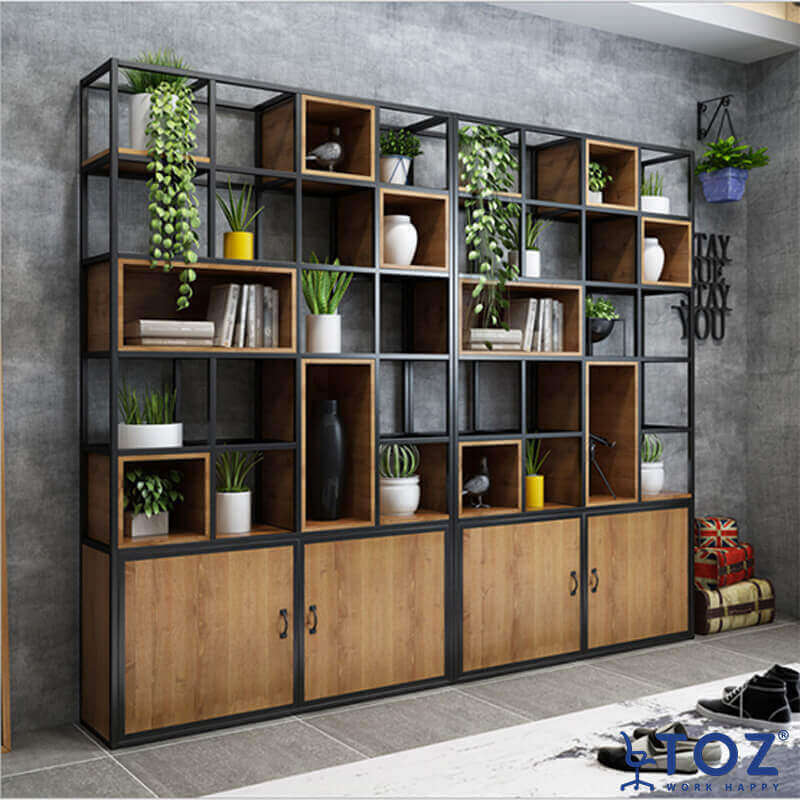 Tủ kệ trang trí Model KTT03 2
