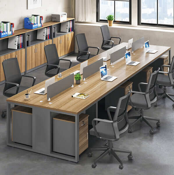 cụm bàn làm việc 8 người