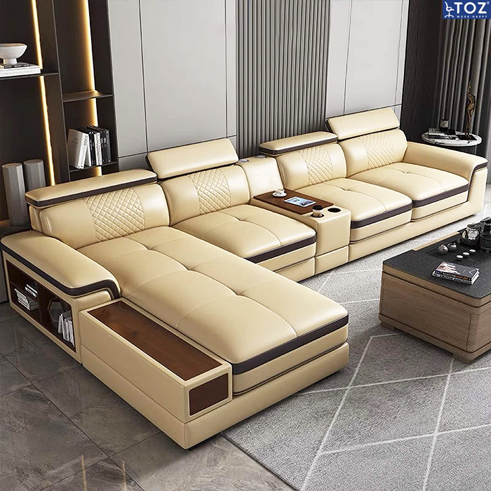Bộ bàn ghế sofa Lựa chọn hoàn hảo cho phòng khách của bạn 6 sofa da sf2 3